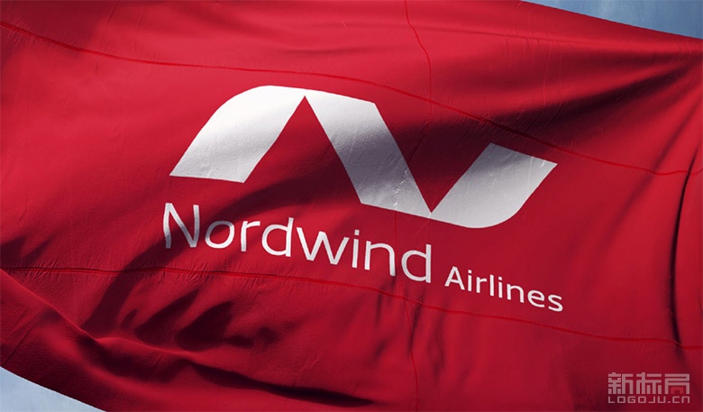 北風航空公司Nordwind Airlines新標志logo